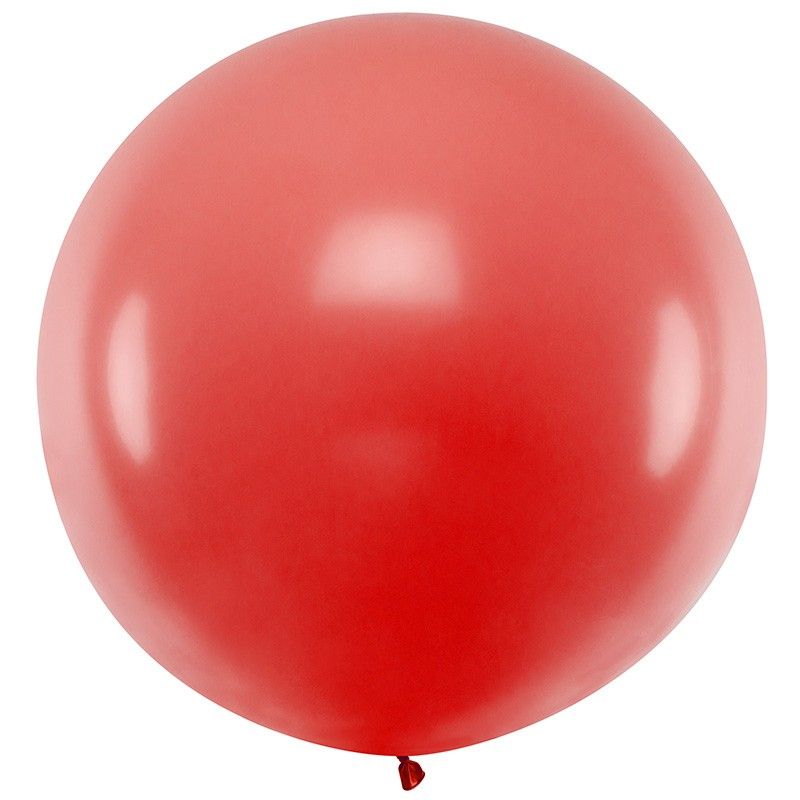 Stor Rød ballon. 90 Cm.