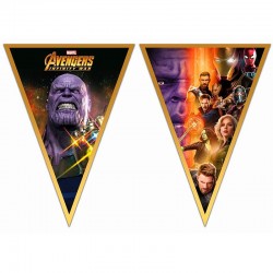 Flagbanner Avengers Infinity War 2,3 m.