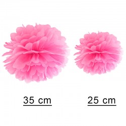 Pink Pom Pom. 35 cm til babyshower