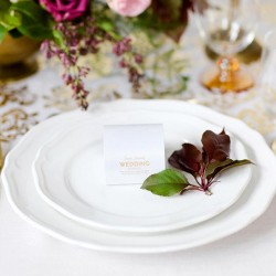 Gaveæske wedding bryllup borddækning
