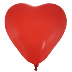 Røde hjerte balloner 8 stk