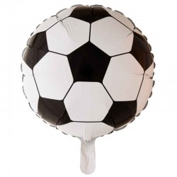Folieballon fodbold. 46 cm