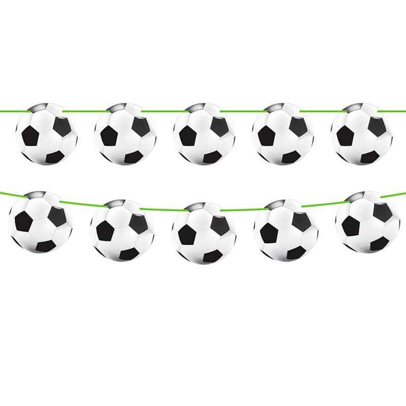 Guirlande med 15 fodbolde