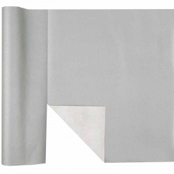 airlaid kuvertløber sølv 40 cm x 4,80 m