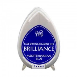 brilliance dew drop stempelfarve mediterranean blue