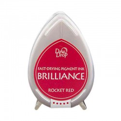 brilliance dew drop stempelfarve rocket red