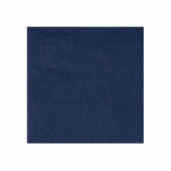 små servietter blå 21 x 20 cm. 25 stk