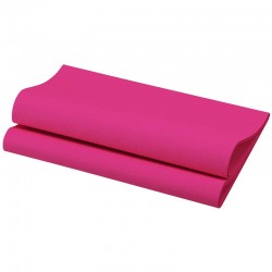 Tekstilservietter Dunisoft pink. 60 Stk
