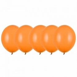 orange balloner 30 cm. 50 stk