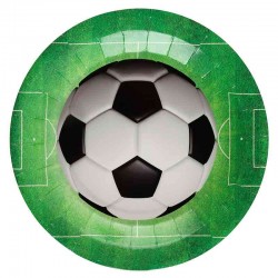 fodbold tallerken. 23 cm