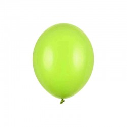 limegrøn mini balloner 12 cm. 100 stk