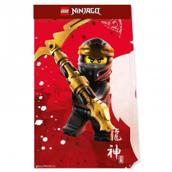 lego ninjago papir slikposer. 4 stk