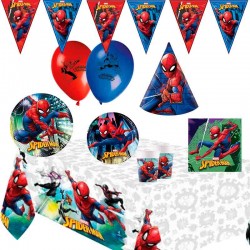 spiderman team up party box. 8 personer