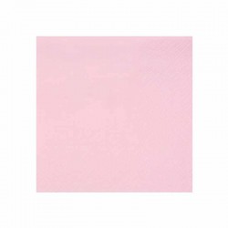 små servietter lys rosa 21 x 20 cm. 25 stk