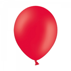 Røde balloner 12" - 10 stk