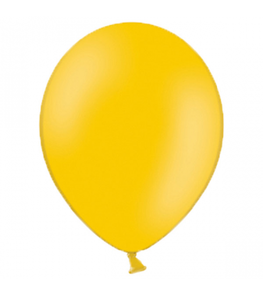 Honning gule Balloner 12" - 10 Stk