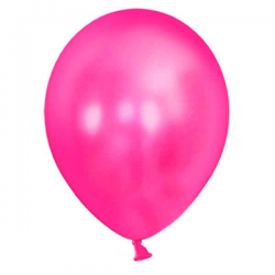 Pink balloner metallic 10 Stk