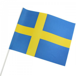 Svensk Papirflag 25 stk