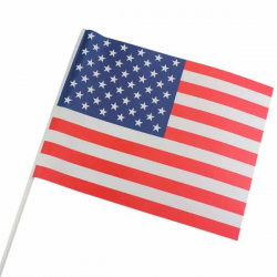 Amerikansk Papirflag 25 stk