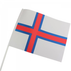 Færøsk Papirflag 25 stk