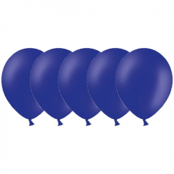 Mørkeblå balloner 12" - 50 Stk