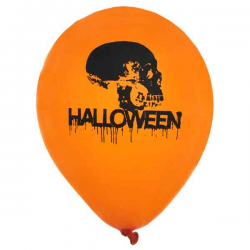 Dødningehoved Halloween balloner