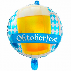 Folieballon Oktoberfest 43 cm.
