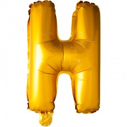 Billede af 102 cm Guld Bogstav Balloner guld 102 cm H