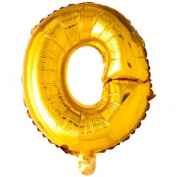 41 cm guld folie balloner bogstav O
