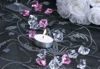 Pynte Diamanter & Krystaller til bordpynt | Se stort udvalg her