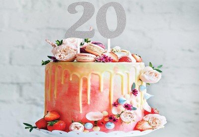 20 års fødselsdag pynt | Køb flot fødselsdagspynt til 20 år her