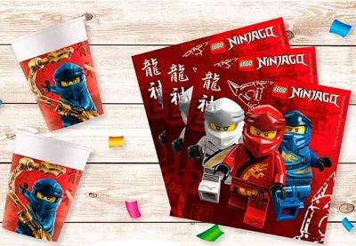 Ninjago fødselsdag I Køb pynt til lego fødselsdagsfesten